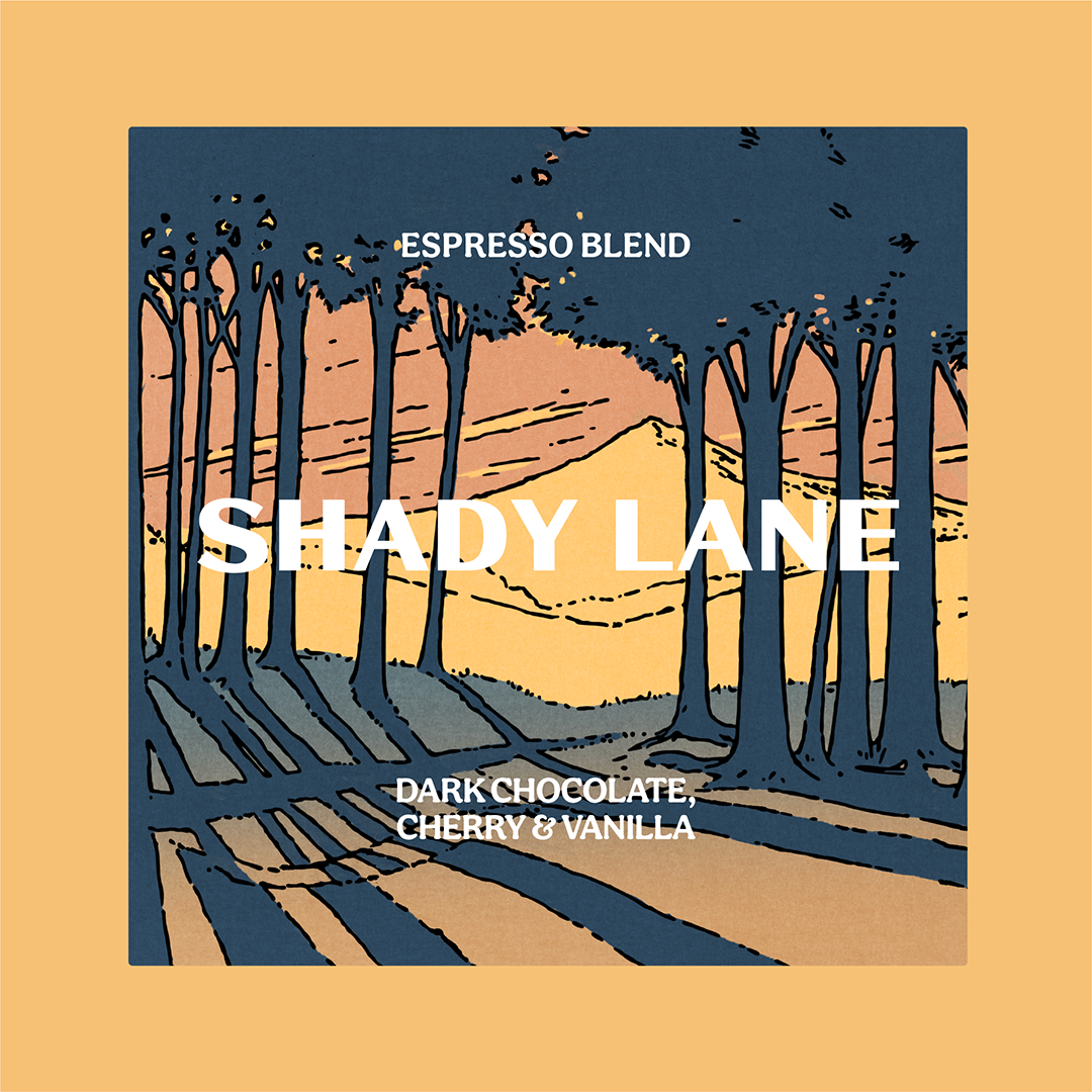 Wide Open Road Shady Lane Espresso Blend Wide Open Road Coffee Roasters