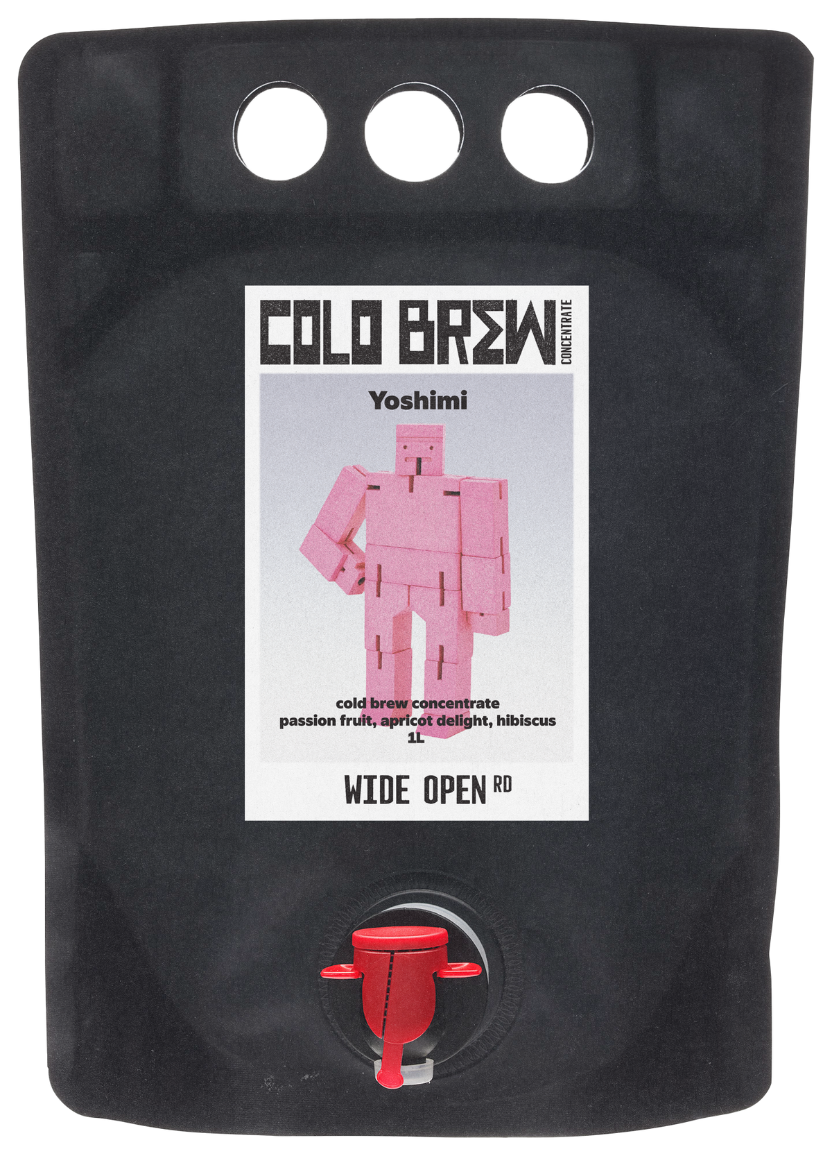 Wide Open Road Yoshimi cold brew concentrate 1L pouch
